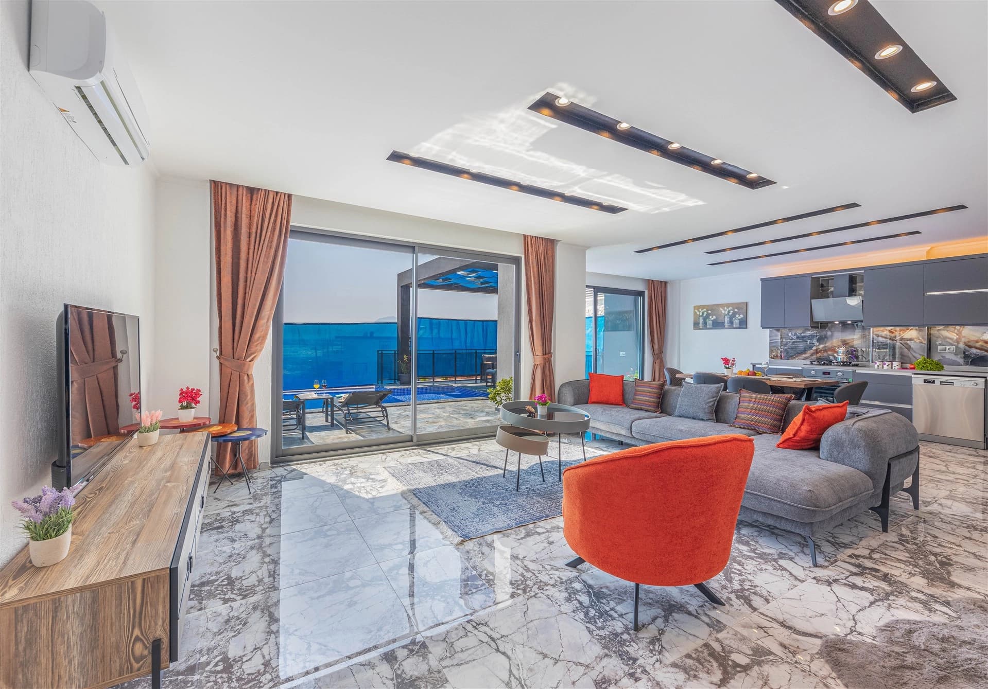Villa Aslan Luxury Korunaklı Havuz 65