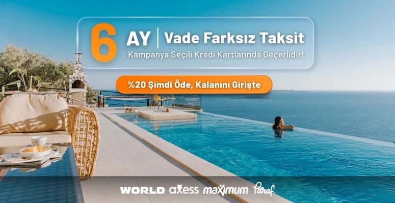 Vade Farksız 6 Taksit İmkanı - Akdenizvillam